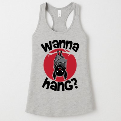 Wanna Hang Funny Bat Womens Tank Top