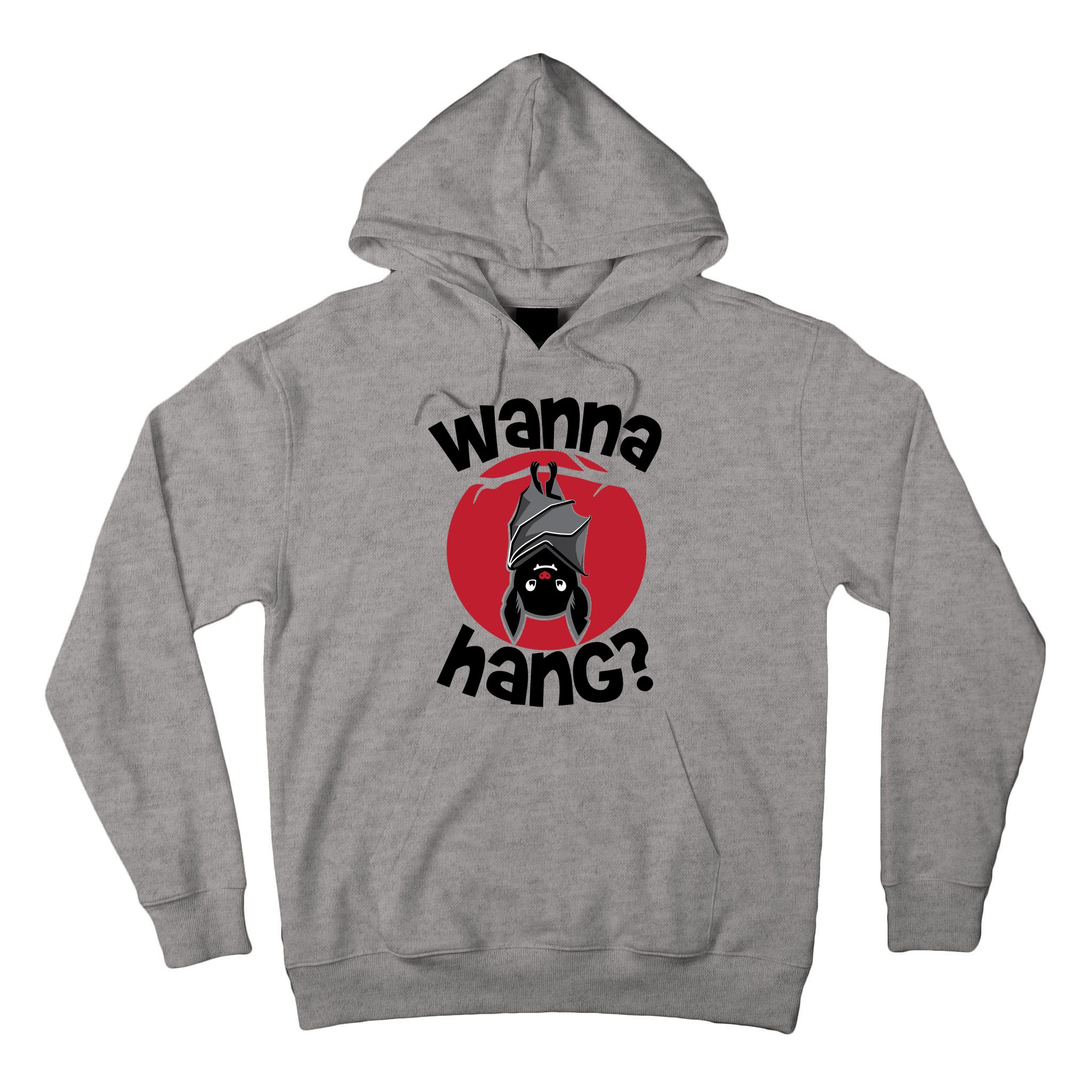 Wanna Hang Funny Bat Tall Hoodie
