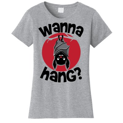 Wanna Hang Funny Bat Women's T-Shirt