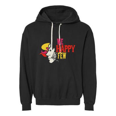 We Happy Few Shattered Mask Garment-Dyed Fleece Hoodie
