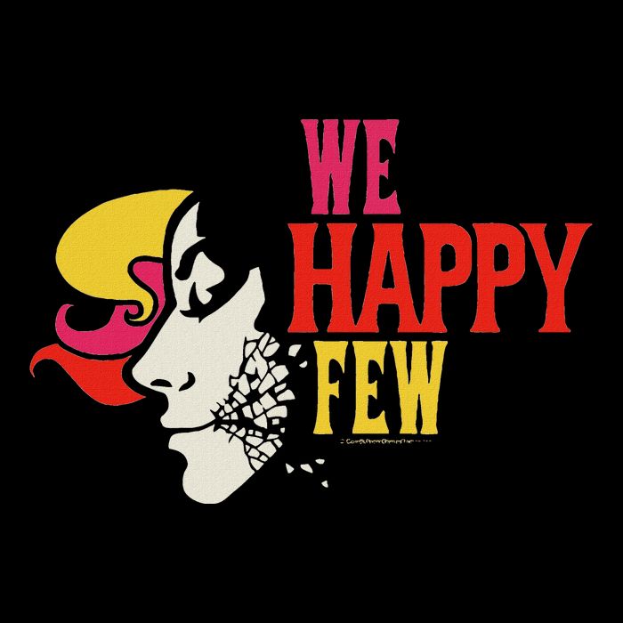 We Happy Few Shattered Mask Cooling Performance Crew T-Shirt