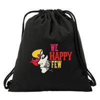 We Happy Few Shattered Mask Drawstring Bag
