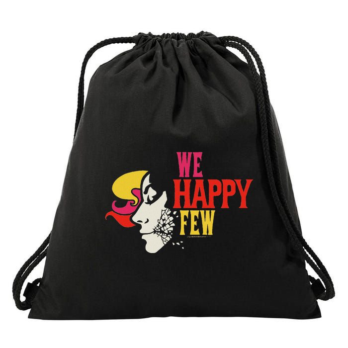 We Happy Few Shattered Mask Drawstring Bag