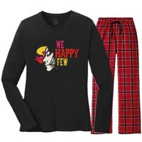 We Happy Few Shattered Mask Women's Long Sleeve Flannel Pajama Set 