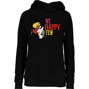 We Happy Few Shattered Mask Womens Funnel Neck Pullover Hood