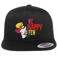 We Happy Few Shattered Mask Flat Bill Trucker Hat