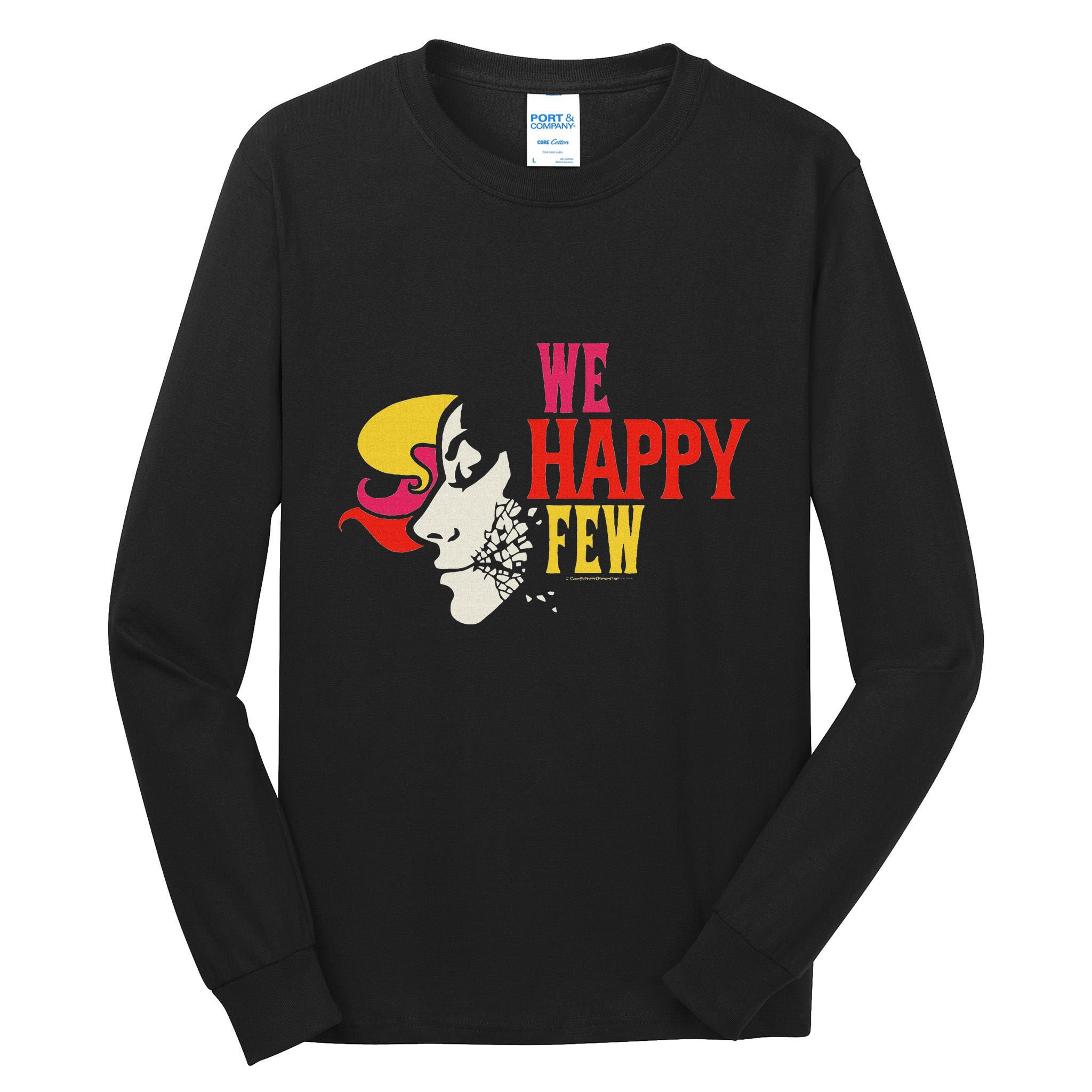 We Happy Few Shattered Mask Tall Long Sleeve T-Shirt