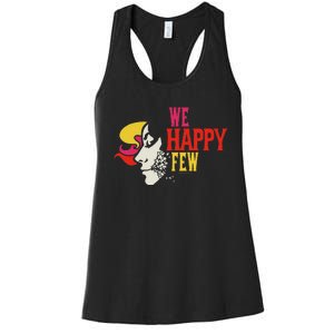 We Happy Few Shattered Mask Women's Racerback Tank