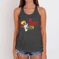 We Happy Few Shattered Mask Women's Knotted Racerback Tank