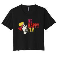 We Happy Few Shattered Mask Women's Crop Top Tee