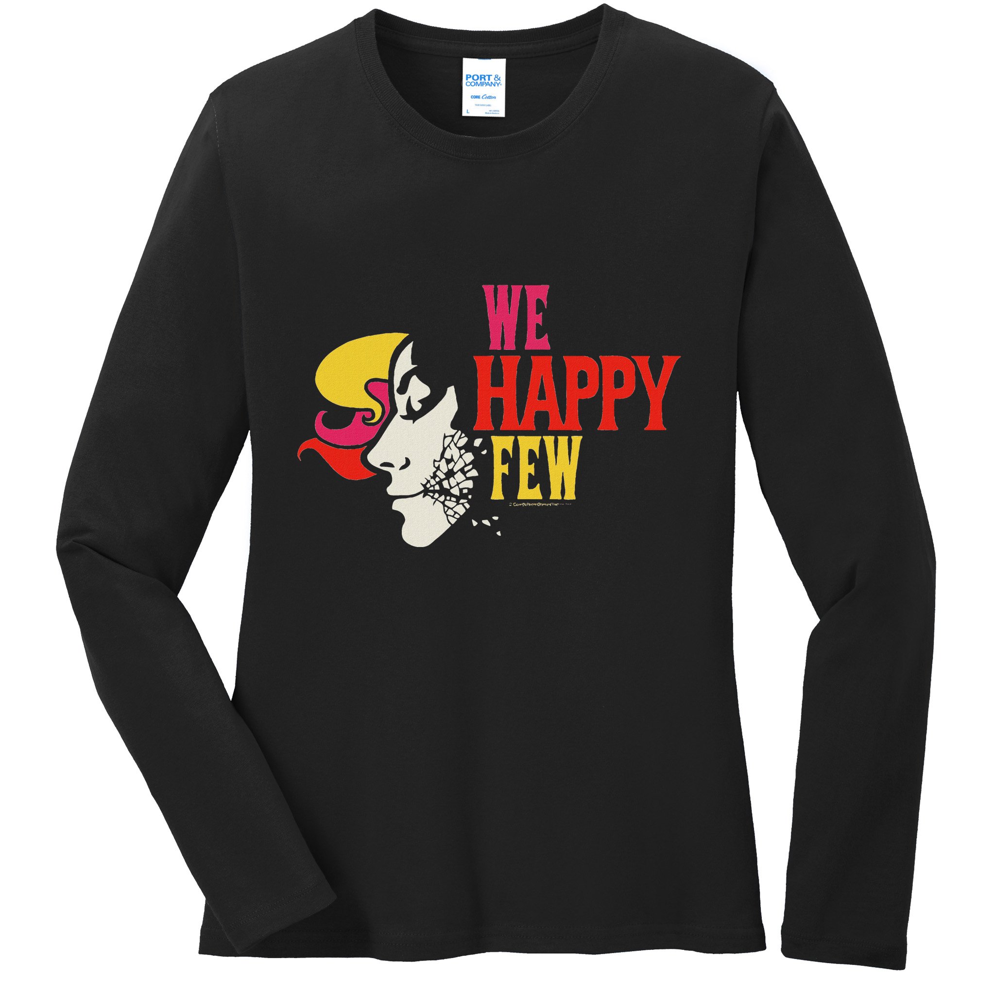 We Happy Few Shattered Mask Ladies Long Sleeve Shirt