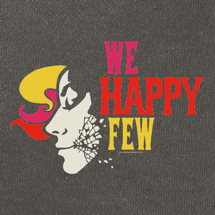 We Happy Few Shattered Mask Cotton Canvas Backpack