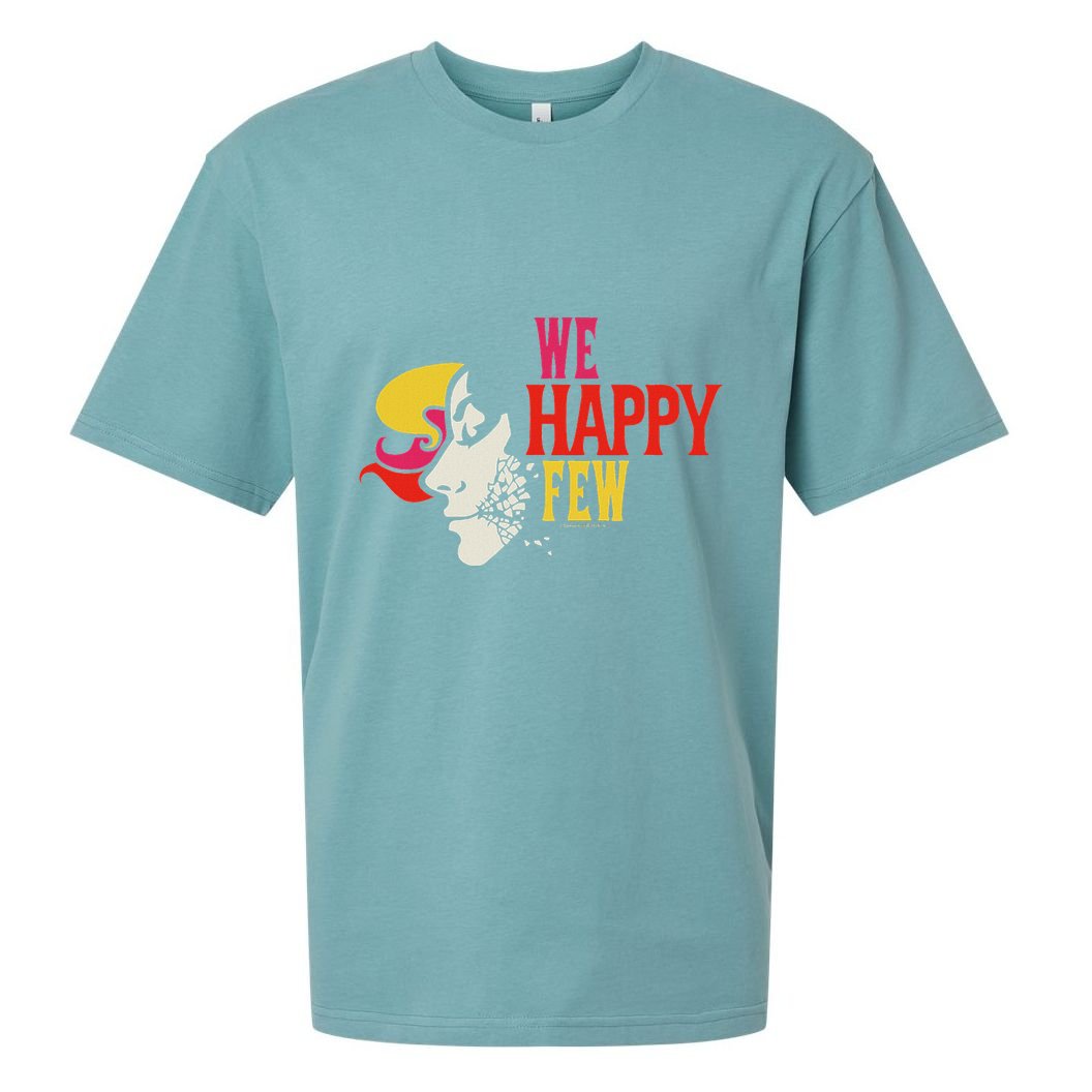 We Happy Few Shattered Mask Sueded Cloud Jersey T-Shirt