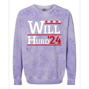 Will Hurd For President Will Hurd 2024 Colorblast Crewneck Sweatshirt