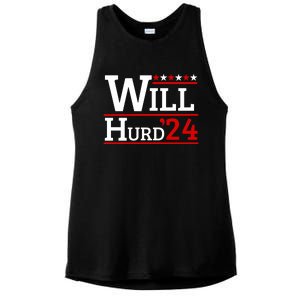 Will Hurd For President Will Hurd 2024 Ladies PosiCharge Tri-Blend Wicking Tank