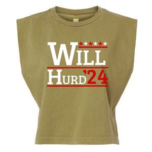 Will Hurd For President Will Hurd 2024 Garment-Dyed Women's Muscle Tee