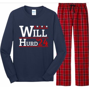 Will Hurd For President Will Hurd 2024 Long Sleeve Pajama Set