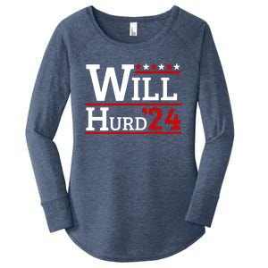 Will Hurd For President Will Hurd 2024 Women's Perfect Tri Tunic Long Sleeve Shirt