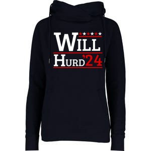 Will Hurd For President Will Hurd 2024 Womens Funnel Neck Pullover Hood