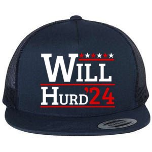 Will Hurd For President Will Hurd 2024 Flat Bill Trucker Hat