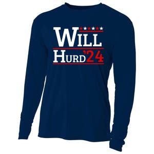 Will Hurd For President Will Hurd 2024 Cooling Performance Long Sleeve Crew