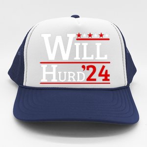 Will Hurd For President Will Hurd 2024 Trucker Hat