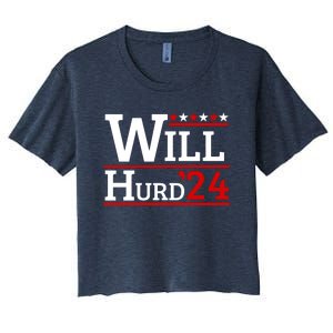 Will Hurd For President Will Hurd 2024 Women's Crop Top Tee