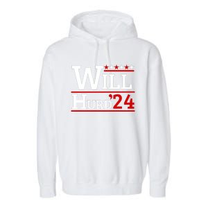 Will Hurd For President Will Hurd 2024 Garment-Dyed Fleece Hoodie