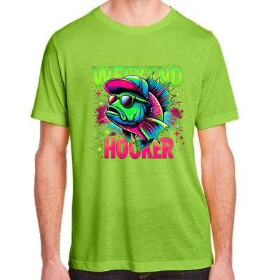 Weekend Hooker Funny Fish Adult ChromaSoft Performance T-Shirt