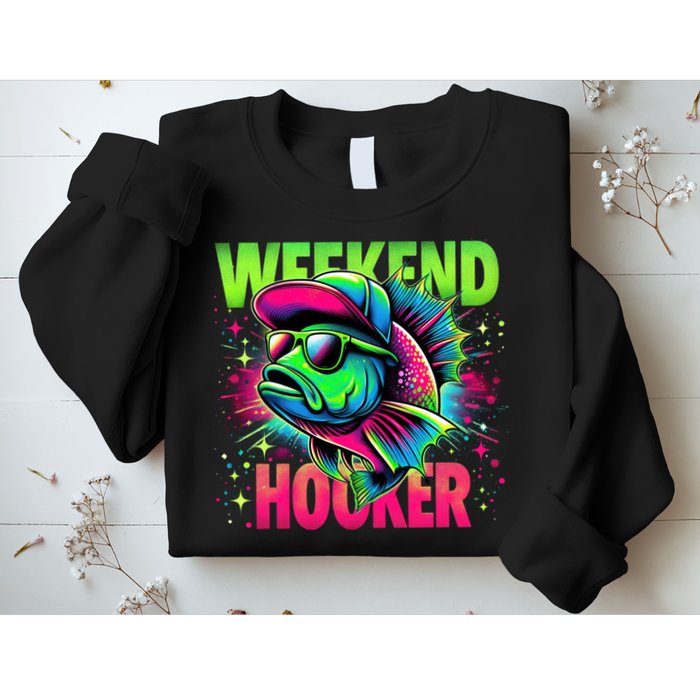 Weekend Hooker Funny Fish Sweatshirt