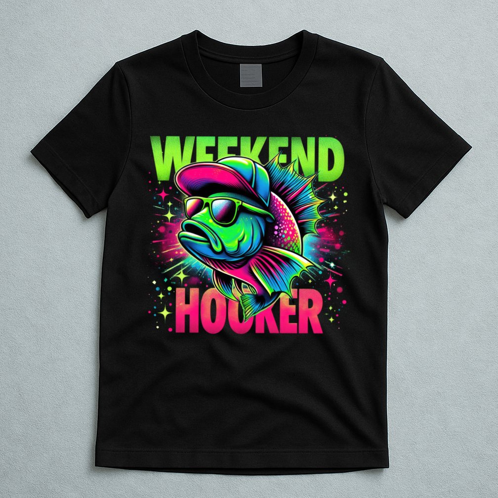 Weekend Hooker Funny Fish T-Shirt