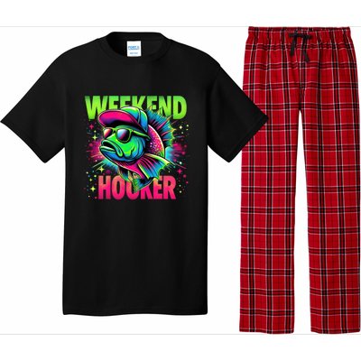 Weekend Hooker Funny Fish Pajama Set