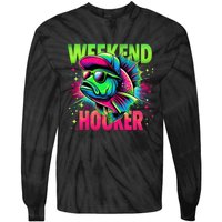 Weekend Hooker Funny Fish Tie-Dye Long Sleeve Shirt