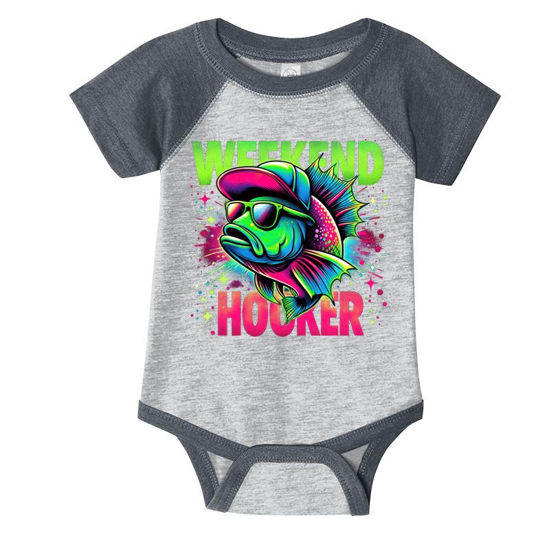 Weekend Hooker Funny Fish Infant Baby Jersey Bodysuit