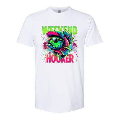 Weekend Hooker Funny Fish Softstyle CVC T-Shirt