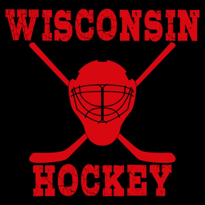 Wisconsin Hockey Gift Doggie Tank