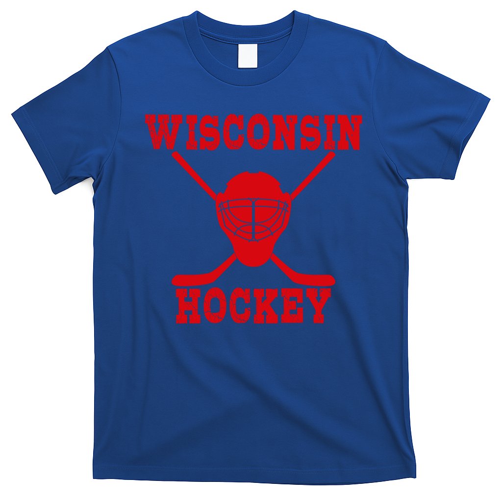 Wisconsin Hockey Gift T-Shirt
