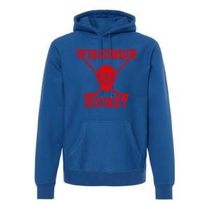 Wisconsin Hockey Gift Premium Hoodie