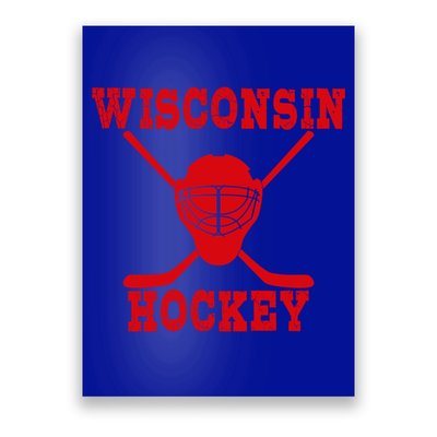 Wisconsin Hockey Gift Poster