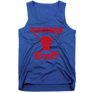 Wisconsin Hockey Gift Tank Top