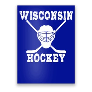 Wisconsin Hockey Gift Poster