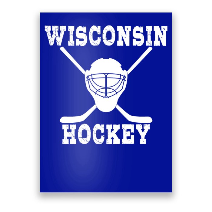 Wisconsin Hockey Gift Poster