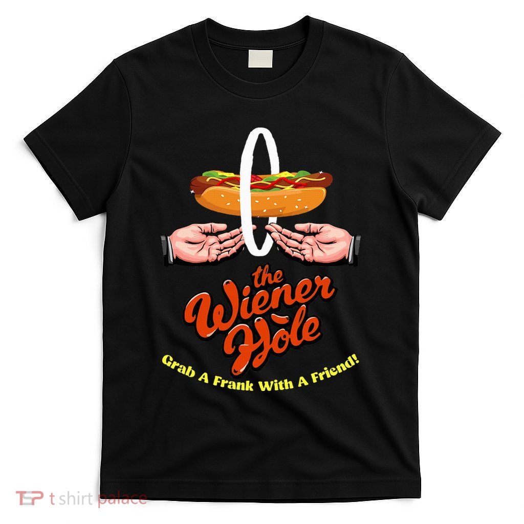 Wiener Hole Grab A Frank Funny Vintage T-Shirt