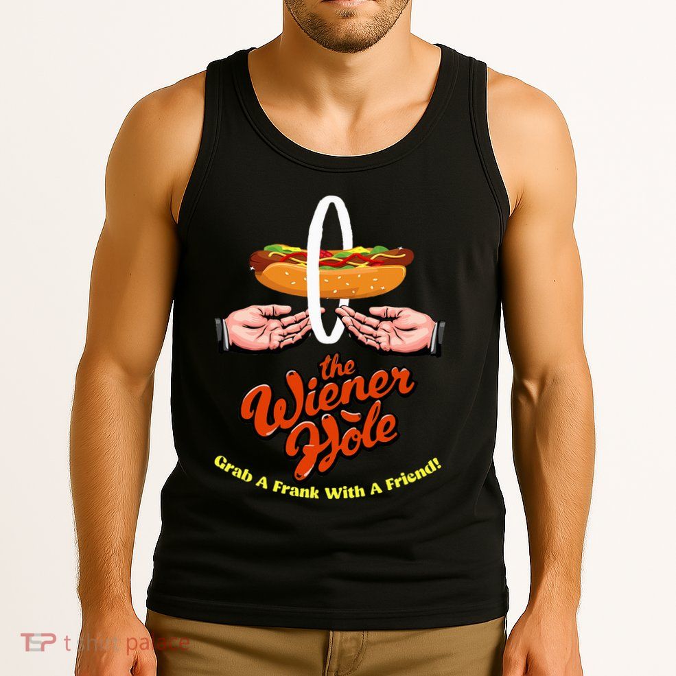 Wiener Hole Grab A Frank Funny Vintage Tank Top