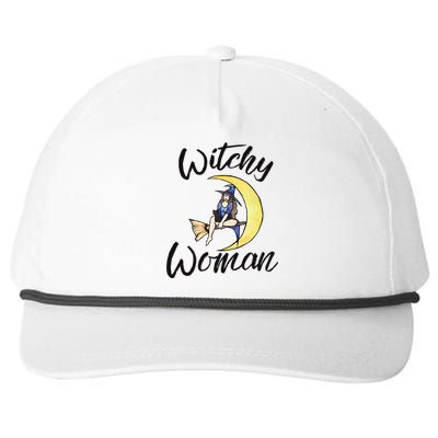 Witchy Halloween Gift Snapback Five-Panel Rope Hat