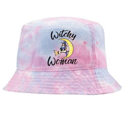 Witchy Halloween Gift Tie-Dyed Bucket Hat