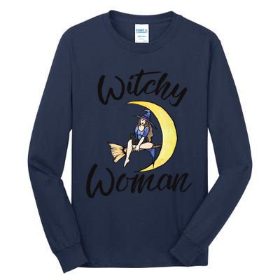 Witchy Halloween Gift Tall Long Sleeve T-Shirt