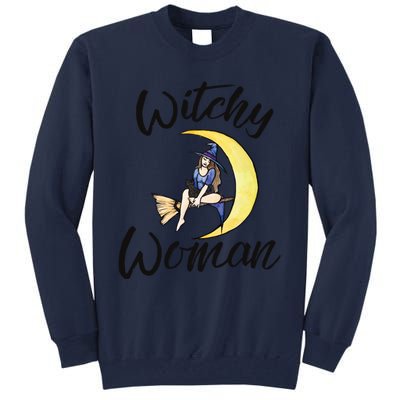 Witchy Halloween Gift Tall Sweatshirt