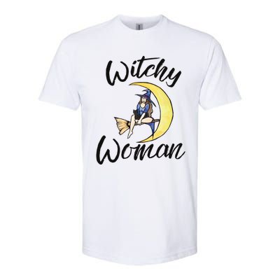 Witchy Halloween Gift Softstyle CVC T-Shirt