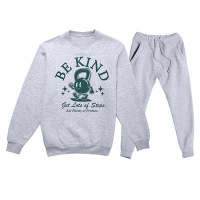 Workout Hoodie Gym Premium Crewneck Sweatsuit Set